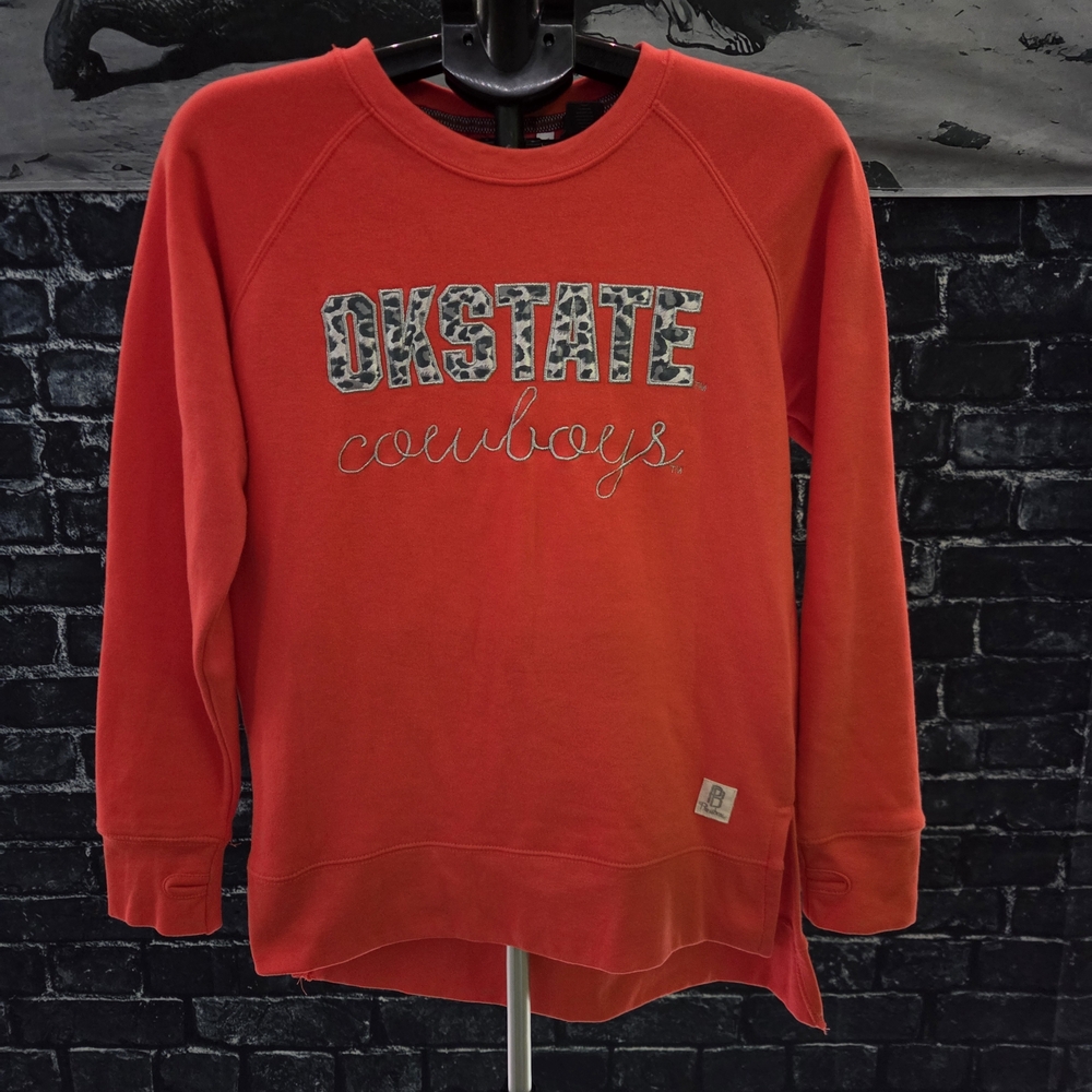 Red OKSTATE Cowboys Women's Sweater